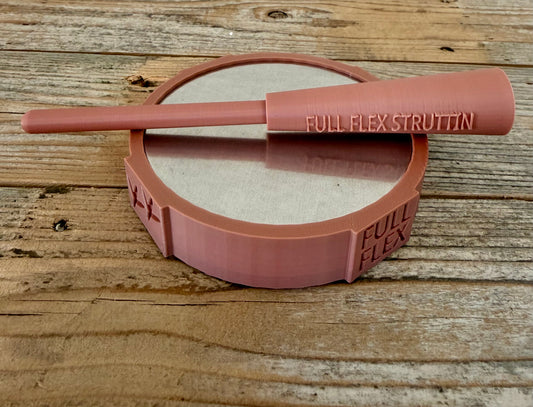 Turkey Friction Call Aluminum Pot - FULL FLEX STRUTTIN™ Series A/G