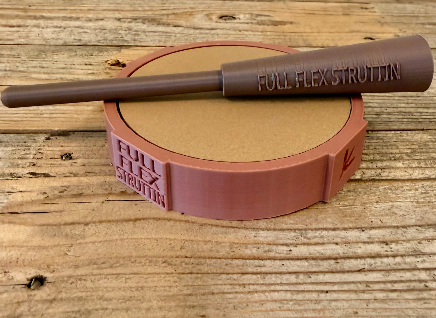 FULL FLEX STRUTTIN™ Series C/W - Turkey Pot Call Ceramic